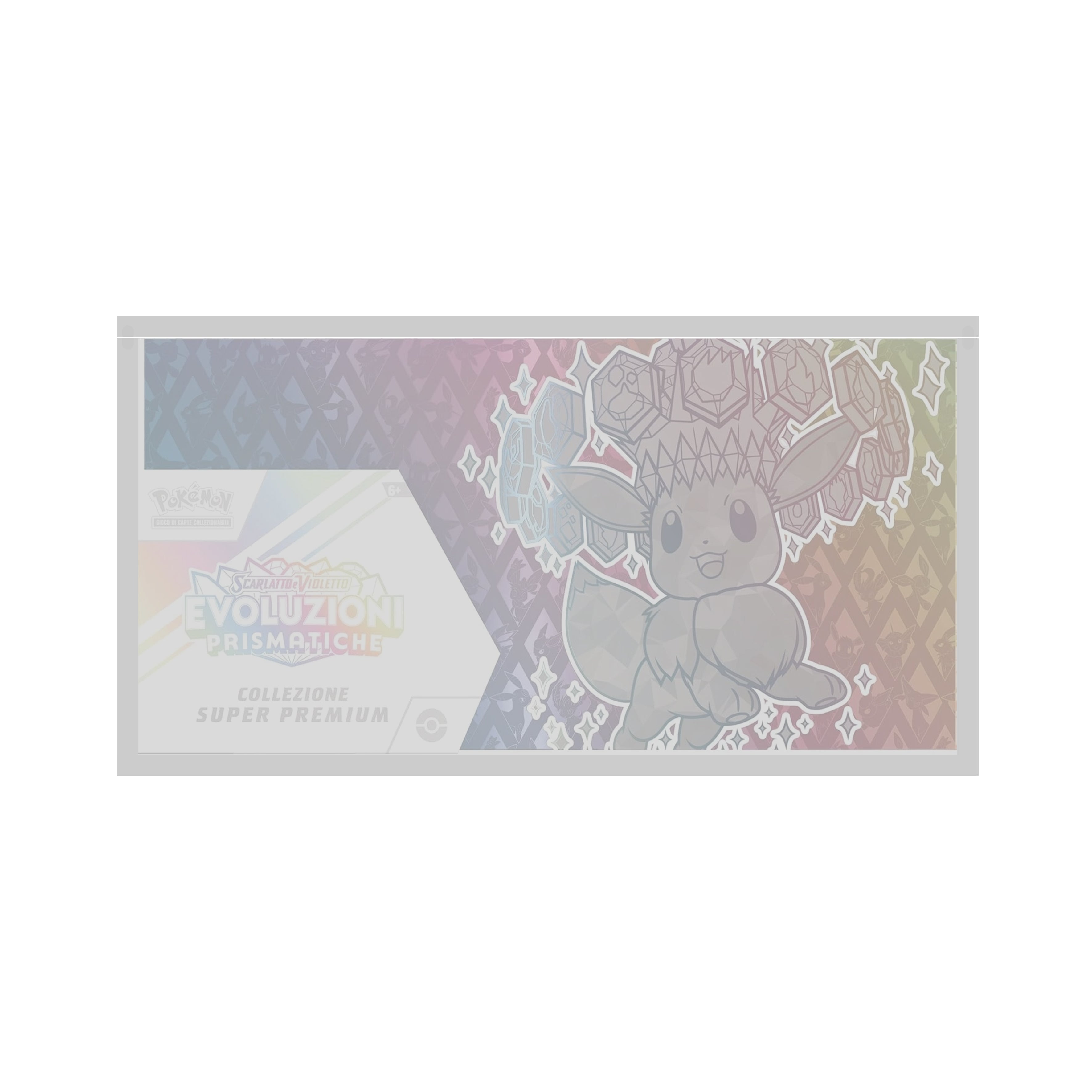 Pokémon Case in Acrilico per UPC Evoluzioni Prismatiche CASE ACRILICO