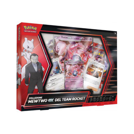 Pokémon Bundle Mewtwo ex | Garchomp ex | Charizard ex - ITALIANO Collezione Mewtwo ex Del Team Rocket BUNDLE