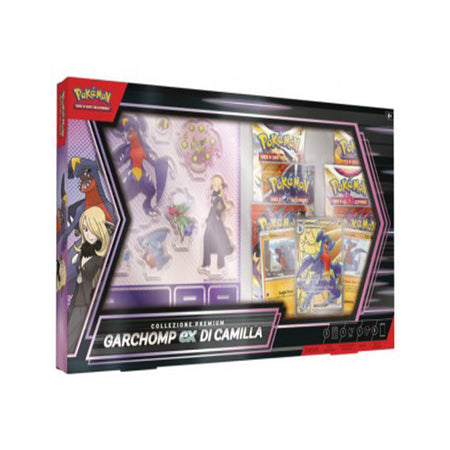 Pokémon Bundle Mewtwo ex | Garchomp ex | Charizard ex - ITALIANO Collezione Premium Garchomp ex di Camilla BUNDLE