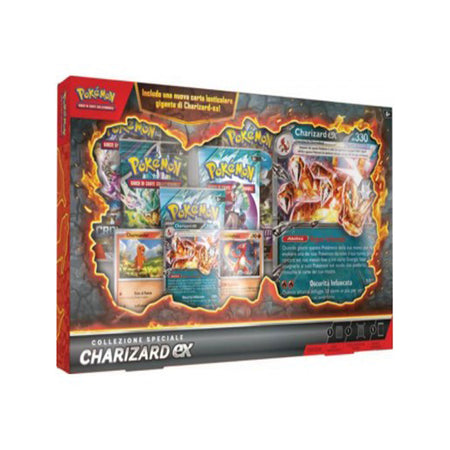 Pokémon Bundle Mewtwo ex | Garchomp ex | Charizard ex - ITALIANO Collezione Speciale Charizard ex BUNDLE