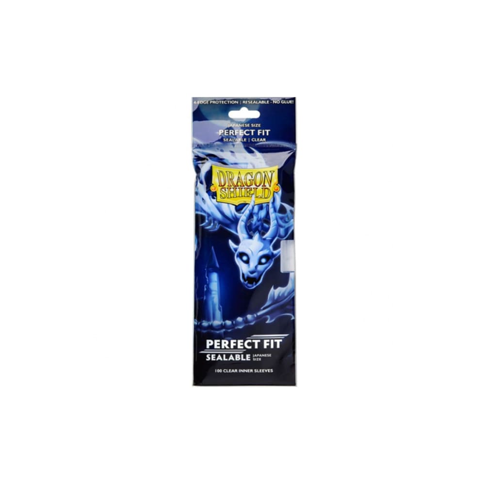 Dragon Shield Sleeves Prefect Fit Small Clear Sealable 100Pz Sleeves