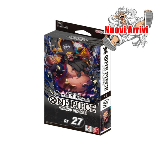 One Piece Starter ST27 Black Marshall.D.Teach - EN Starter Deck