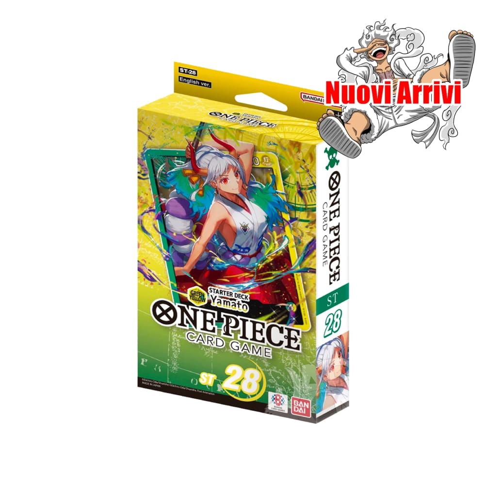 One Piece Starter ST28 Green|Yellow Yamato - EN Starter Deck