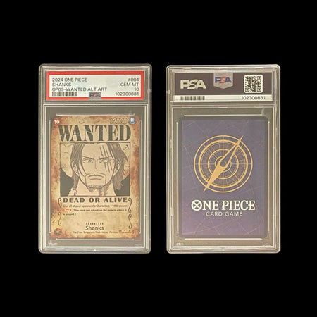 OP09-004 Shanks (ENGLISH) - PSA10 GRADING