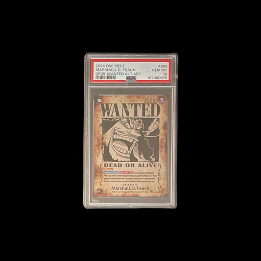 OP09-093 Marshall.D.Teach AA WANTED (ENGLISH) - PSA10 GRADING