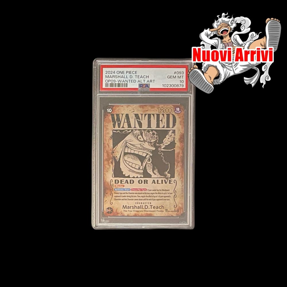 OP09-093 Marshall.D.Teach AA WANTED (ENGLISH) - PSA10 GRADING