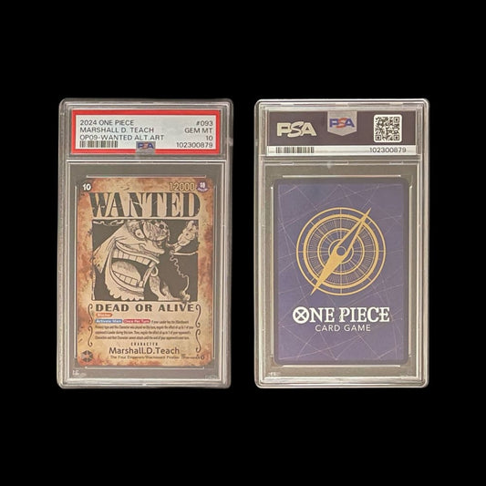 OP09-093 Marshall.D.Teach AA WANTED (ENGLISH) - PSA10 GRADING