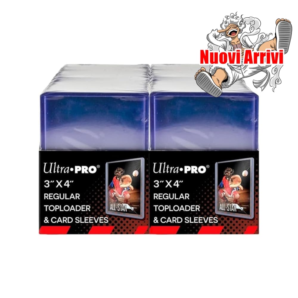 Ultra Pro – Pacchetto da 200 Toploader Regular 63.5mm x 88.9mm TOP LOADER